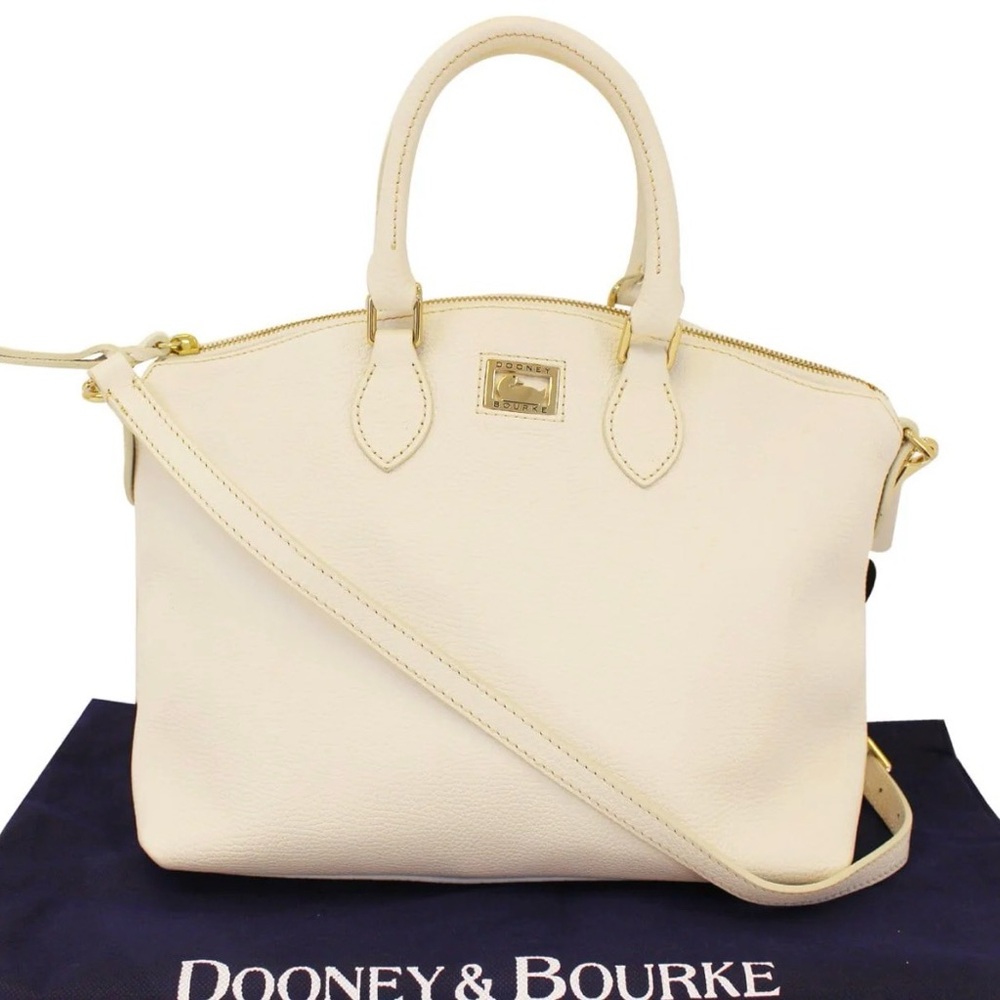 Dooney & Bourke white Dillen II Satchel